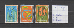 (TJ) Luxembourg 1978 - YT 914/16 (gest./obl./used) - Gebruikt