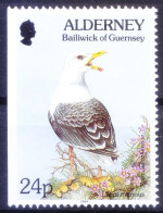 Alderney 1994 MNH (a), Great Black-backed Gull, Water Birds - Oies