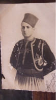 PHOTO  MILITAIRE SOLDAT ALGERIE  9 EME SPAHIS UNIFORME  CIRCA 1920  ALPERIA ALGER - Guerra, Militari