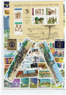 Collection De Timbres Nauru Oblitérés 50 Timbres Différents - Nauru