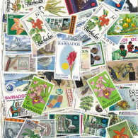 Collection De Timbres Barbade Oblitérés 500 Timbres Différents - Barbados (1966-...)