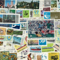 Collection De Timbres Argentine Oblitérés 500 Timbres Différents - Verzamelingen & Reeksen