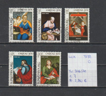 (TJ) Luxembourg 1978 - YT 926/30 (gest./obl./used) - Usados