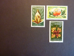 NOUVELLE CALEDONIE, Année 1964-65, YT N° 314 - 319 - 321 Neufs MH* (cote 20,75 EUR) - Ungebraucht