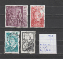 (TJ) Luxembourg 1979 - YT 939/42 (gest./obl./used) - Oblitérés