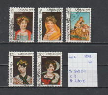 (TJ) Luxembourg 1979 - YT 948/52 (gest./obl./used) - Gebruikt