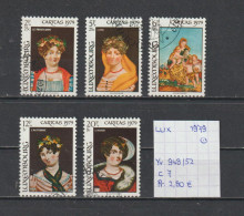 (TJ) Luxembourg 1979 - YT 948/52 (gest./obl./used) - Used Stamps
