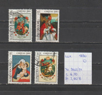 (TJ) Luxembourg 1980 - YT 968/71 (gest./obl./used) - Oblitérés