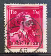 België, 1946, Nr 724R, Sterstempel CHEVETOGNE - 1946 -10%