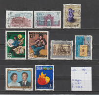 (TJ) Luxembourg 1981 - 9 Zegels (gest./obl./used) - Gebraucht