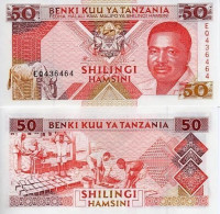 Billets Collection Tanzanie Pk N° 23 - 50 Shilings - Tanzanie