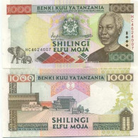 Billet De Banque Tanzanie Pk N° 34 - 1000 Shilings - Tansania