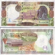 Billets Collection Syrie Pk N° 107 - 50 Pounds - Siria