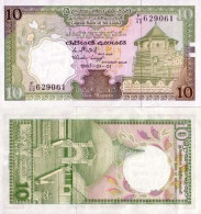 Billet De Banque Sri Lanka Pk N° 96 - 10 Rupees - Sri Lanka