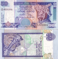 Billet De Collection Sri Lanka Pk N° 110 - 50 Rupees - Sri Lanka