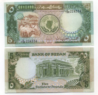 Billet De Banque Soudan Pk N° 40 - 5 Pounds - Sudan