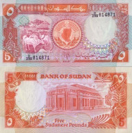 Billet De Collection Soudan Pk N° 45 - 5 Pounds - Sudan