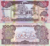 Billets Collection Somaliland Pk N°  5 - 100 Shillings - Somalie