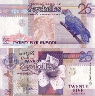 Billet De Collection Seychelles Pk N° 37 - 25 Ruppes - Seychelles