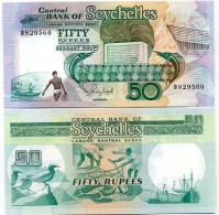 Billets Banque Seychelles Pk N° 34 - 50 Ruppes - Seychelles