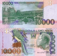 Billets Banque Saint Thomas & Prince Pk N° 66 - 10000 Dobras - Sao Tome En Principe