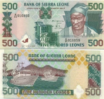 Billets Banque Sierra Leone Pk N° 23 - 500 Leones - Sierra Leone