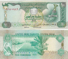 Billets Collection Emirats Arabes Unis Pk N°  27 - 10 Dirhams - Verenigde Arabische Emiraten