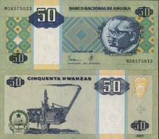 Billet De Banque Angola Pk N° 146 - 50 Kwanzas - Angola