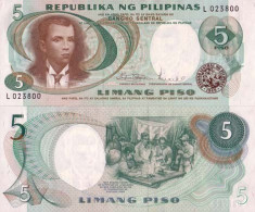 Billets Collection Philippines Pk N° 143 - 5 Pisos - Philippines