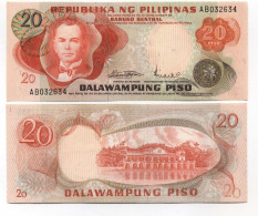 Billets De Banque PHILIPPINES Pk N° 155 - 20 Pesos - Filipinas