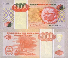 Billets Banque Angola Pk N° 138 - 50000 Kwanzas - Angola