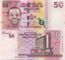 Billets Collection Swaziland Pk N° 38 - 50 Lilangeni - Swaziland