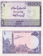 Billets Collection Pakistan Pk N° 24 - 1 Ruppee - Pakistán