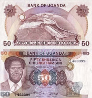 Billet De Collection Ouganda Pk N° 20 - 50 Shillings - Oeganda