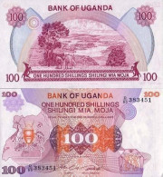 Billets Collection Ouganda Pk N° 19 - 100 Shillings - Ouganda