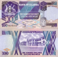 Billet De Collection Ouganda Pk N° 31 - 100 Shillings - Ouganda