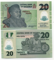 Billet De Collection Nigeria Pk N° 34 - 20 Naira - Nigeria