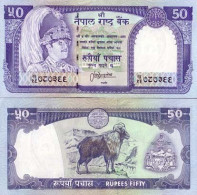 Billets Banque NEPAL Pk N° 33 - 50 Rupees - Nepal