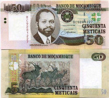 Billets De Banque Mozambique Pk N° 144 - 50 Meticais - Mozambique