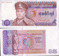 Billet De Banque Myanmar Pk N° 63 - 1 Kyat - Myanmar