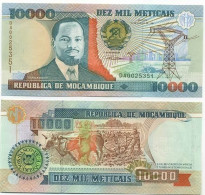 Billet De Collection Mozambique Pk N° 137 - 10000 Meticais - Moçambique