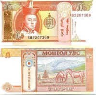 Billet De Collection Mongolie Pk N° 53 - 5 Tugrik - Mongolei