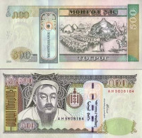 Billets Collection MONGOLIE Pk N° 66 - 500 Tugrik - Mongolië