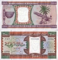 Billet De Banque Mauritanie Pk N° 5 - 200 Quguiya - Mauritanie