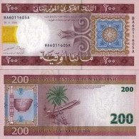 Billet De Collection Mauritanie Pk N° 11 - 200 Quguiya - Mauritania