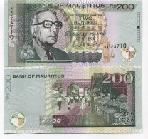 Billets Collection Maurice Pk N° 57 - 200 Ruppees - Mauricio