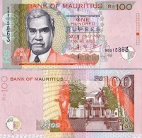 Billet De Banque Maurice Pk N° 51 - 100 Ruppees - Mauricio