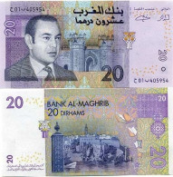 Billets Collection MAROC Pk N° 68 - 20 Dirhams - Marokko