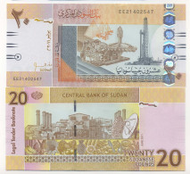 Billets De Banque Soudan Pk N° 74 - 20 Pounds - Sudan