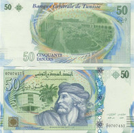 Billets Banque Tunisie Pk N° 94 - 50 Dinars - Tunisie